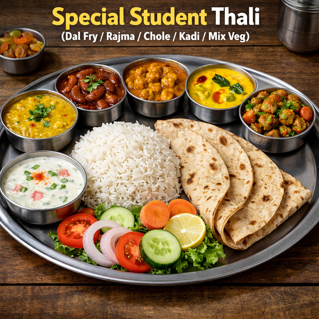 Special Student Thali ( Dal Fry )